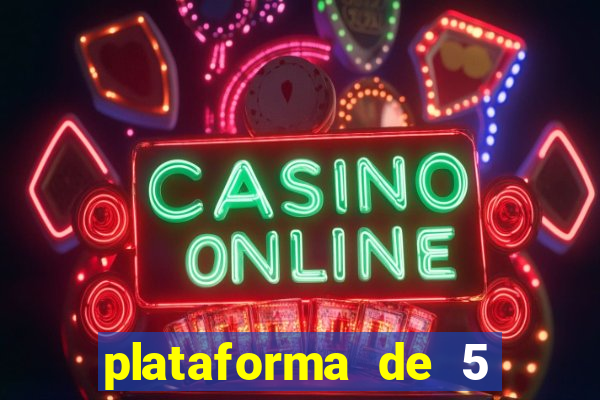 plataforma de 5 reais fortune tiger