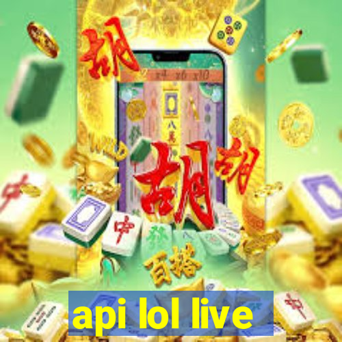 api lol live