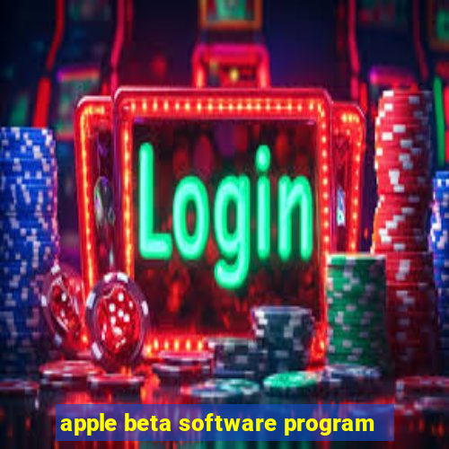 apple beta software program