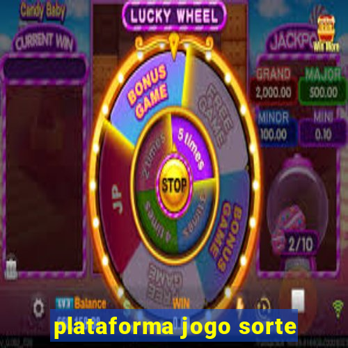 plataforma jogo sorte