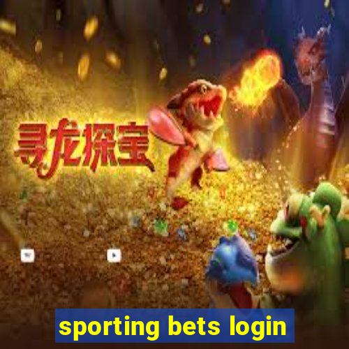 sporting bets login