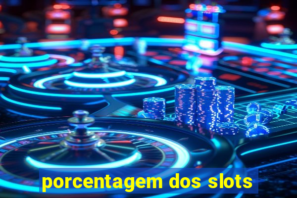 porcentagem dos slots