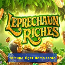 fortune tiger demo teste