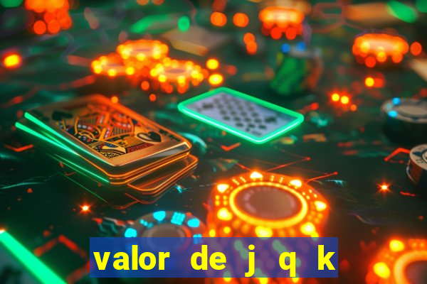 valor de j q k en blackjack