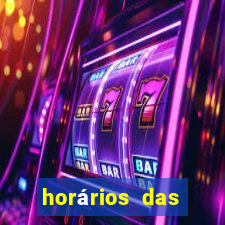 horários das plataformas de jogos