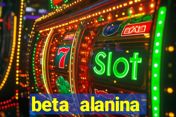 beta alanina aumenta a pressao