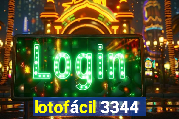 lotofácil 3344