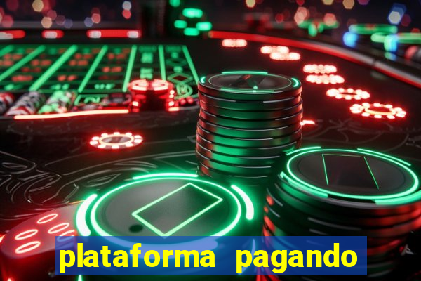 plataforma pagando bonus no cadastro