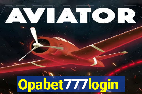 Opabet777login