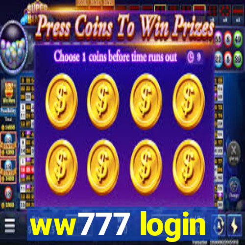 ww777 login